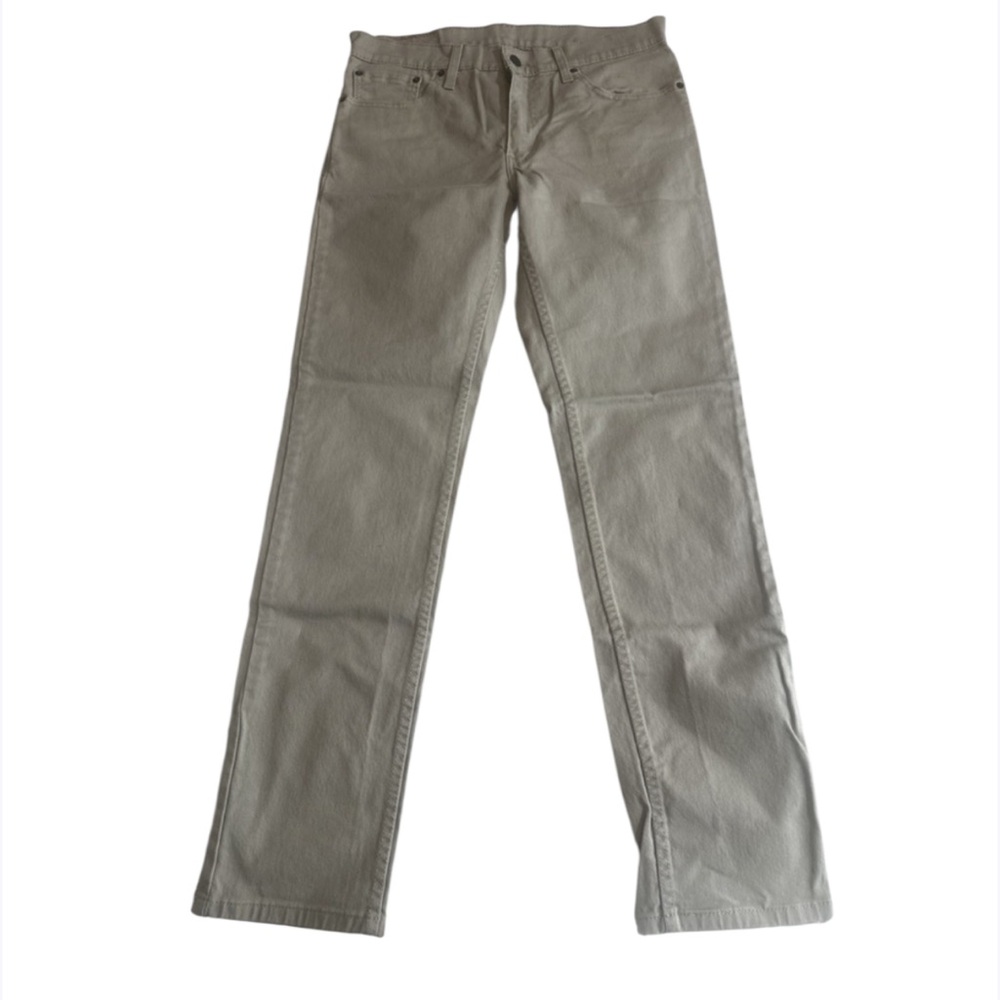 Levis 511 Slim Fit Stretch Mens Jeans 32x32 Olive Khak